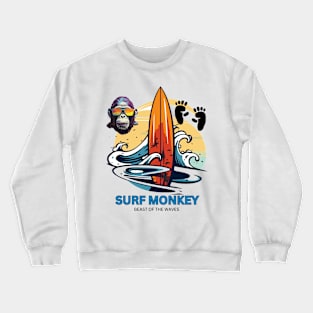 Surf Monkey Crewneck Sweatshirt